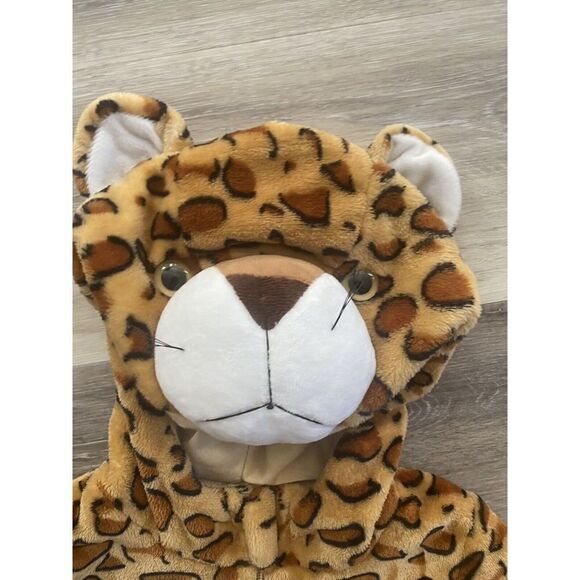 MICHLEY Unisex Baby Tiger Costume  Hooded Romper Tiger Outfit Zipper 6-12 Mo - Picture 6 of 7